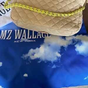 MZ Wallace Crossbody Hobo purse color Buff.